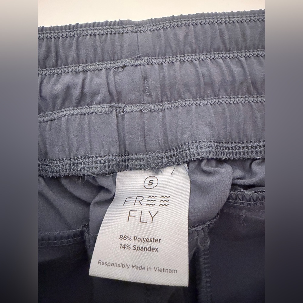 Free Fly Breeze Pants Small Blue Dusk elastic waist lightweight - Picture 3 of 5